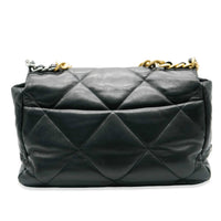 Chanel Black Quilted Lambskin Medium Chanel 19 Flap Bag