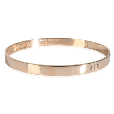 H dAncre Bracelet in 18k Rose Gold 0.07 CTW