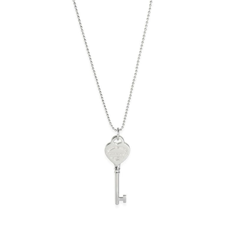 Return to Tiffany Heart Key Pendant in Sterling Silver
