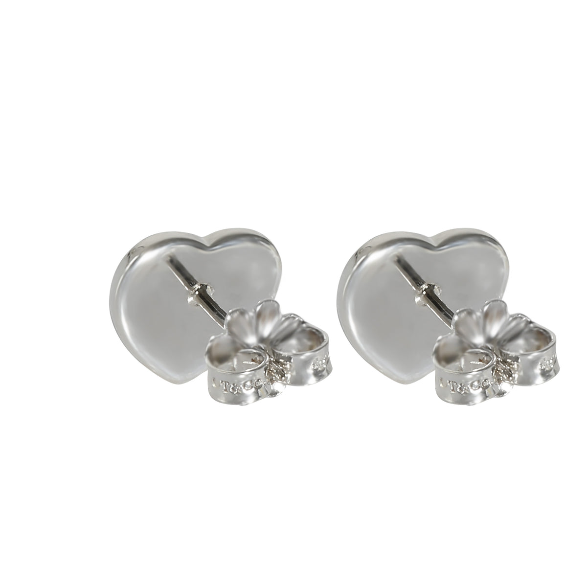 Return to Tiffany Heart Stud Earring in Sterling Silver