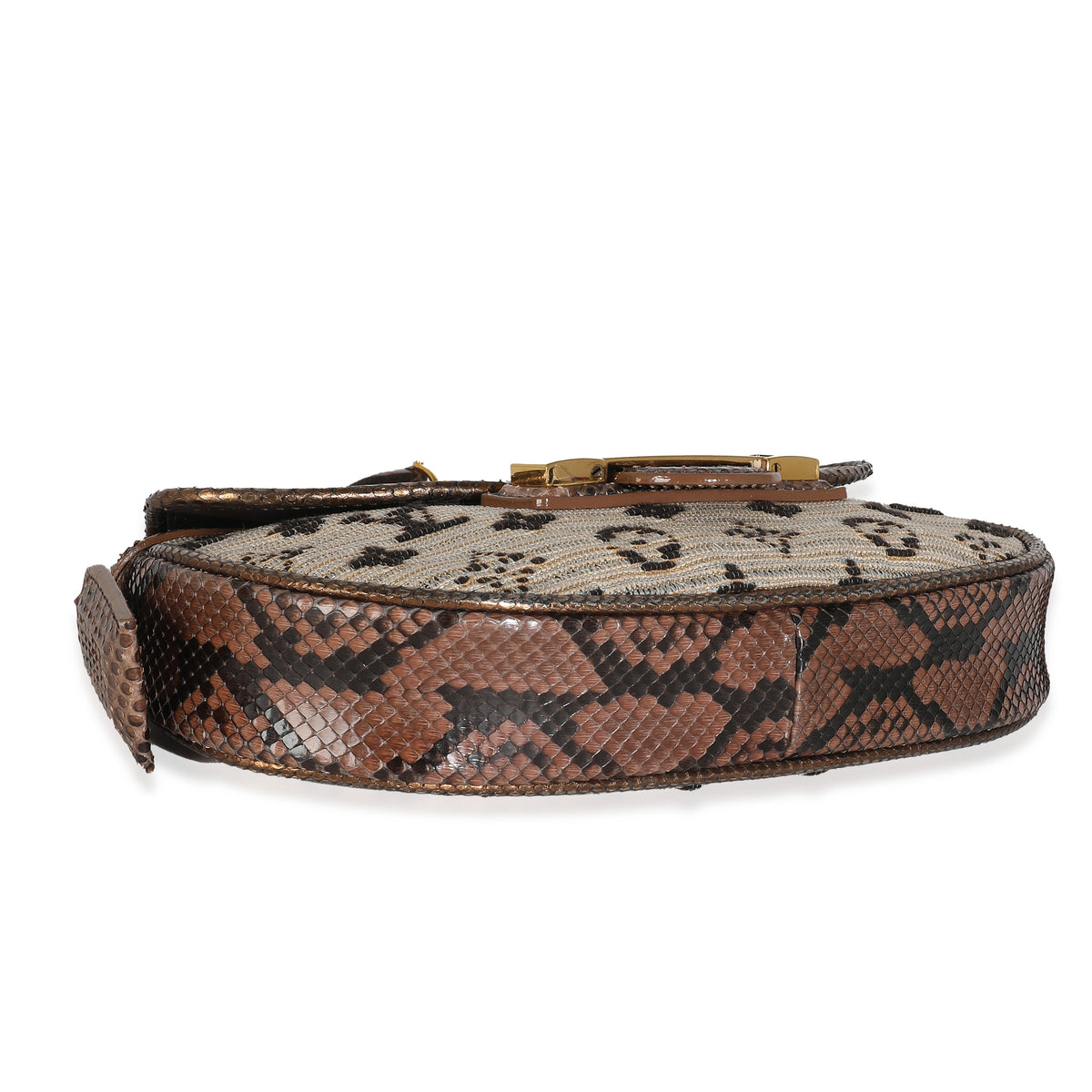 Bronze Python Marron Monogram Empire Levant