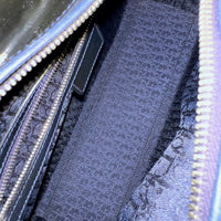 Navy Patent Cannage Large Lady Dior