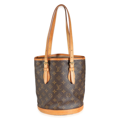 Monogram Canvas Petit Bucket Bag