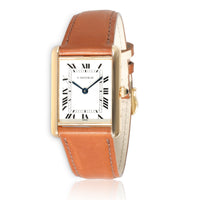 Tank Louis Cartier 88105 Unisex Watch in 18kt Yellow Gold