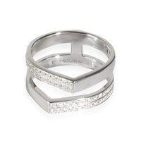 Repossi Antifer Ring in 18K White Gold 0.64 CTW