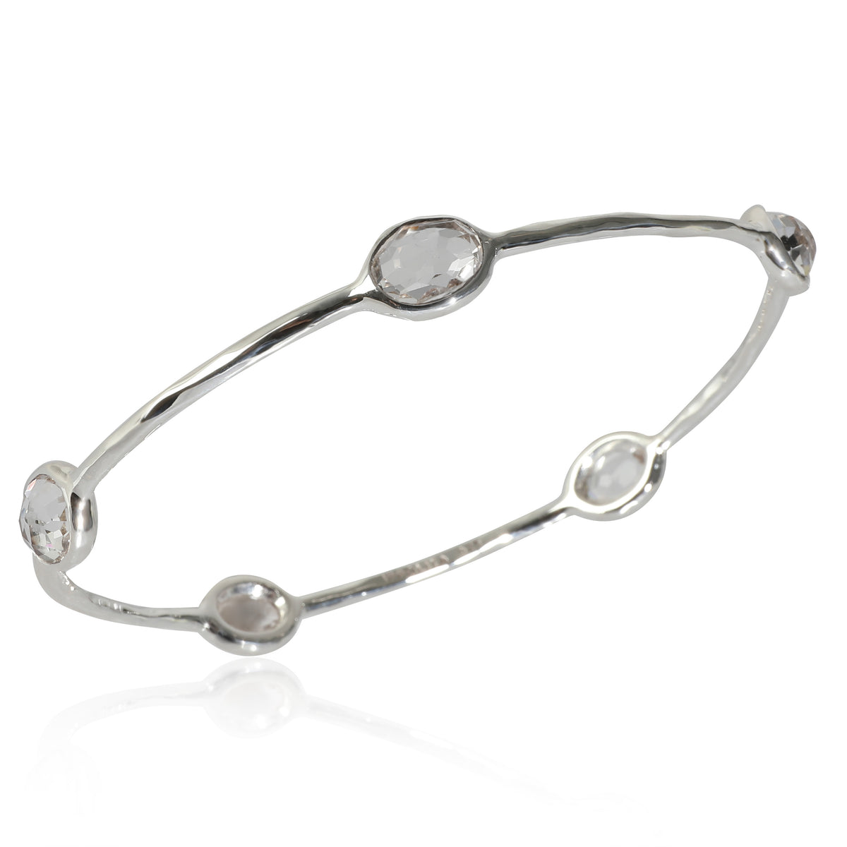 Rock Candy Bangle in Sterling Silver