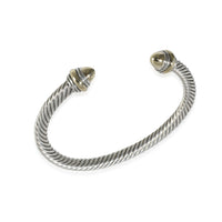 David Yurman Cable Classic Bangle in 14K Yellow Gold/Sterling Silver