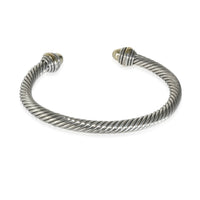 David Yurman Cable Classic Bangle in 14K Yellow Gold/Sterling Silver