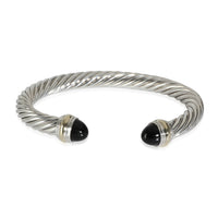 David Yurman Cable Classic Bangle in 14K Yellow Gold/Sterling Silver