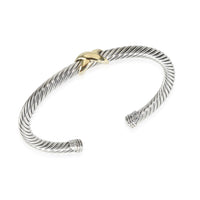 David Yurman Cable Classic Bangle in 14K Yellow Gold/Sterling Silver