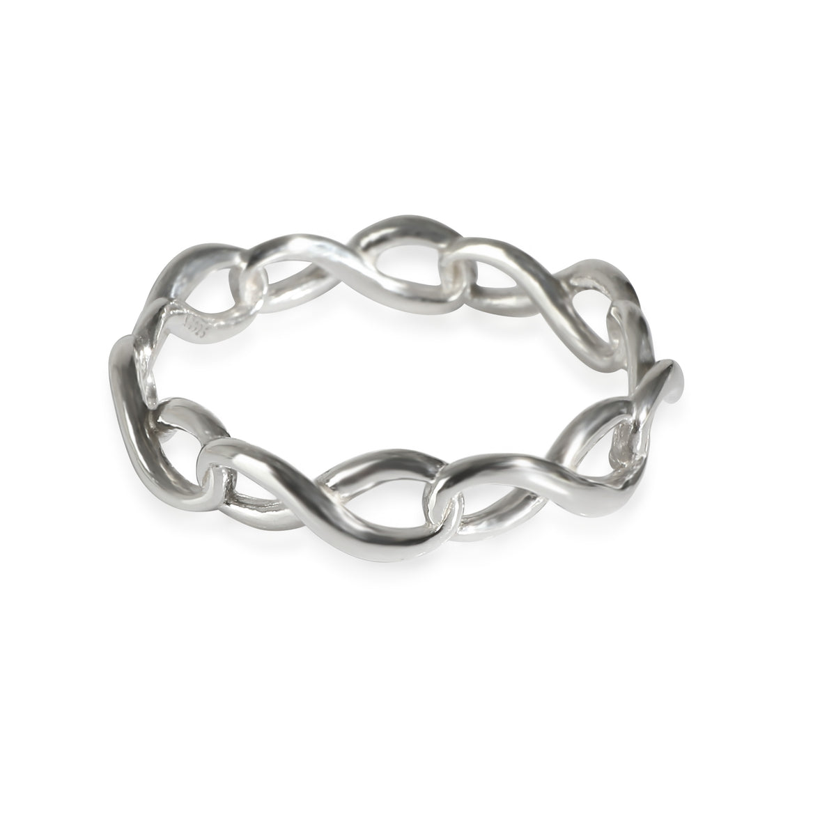 Infinity Band in Sterling Silver