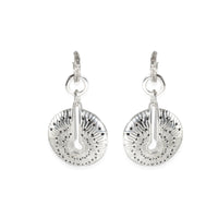 Radial Transformable Drop Earring in Sterling Silver