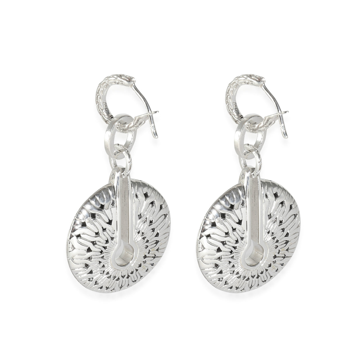 Radial Transformable Drop Earring in Sterling Silver