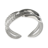 Classic Chain Cuff in Sterling Silver