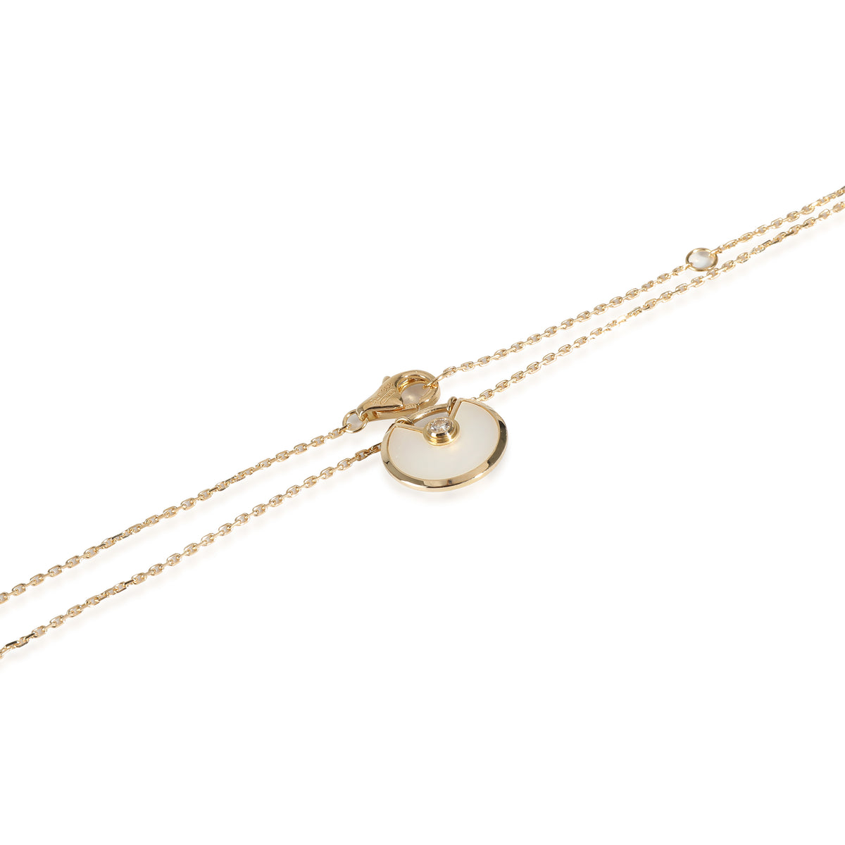 Amulette De Cartier Necklace XS Model in 18k Yellow Gold