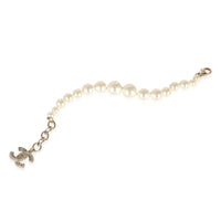 2022 Graduating Faux Pearl Bracelet With Strass CC Gold Plated