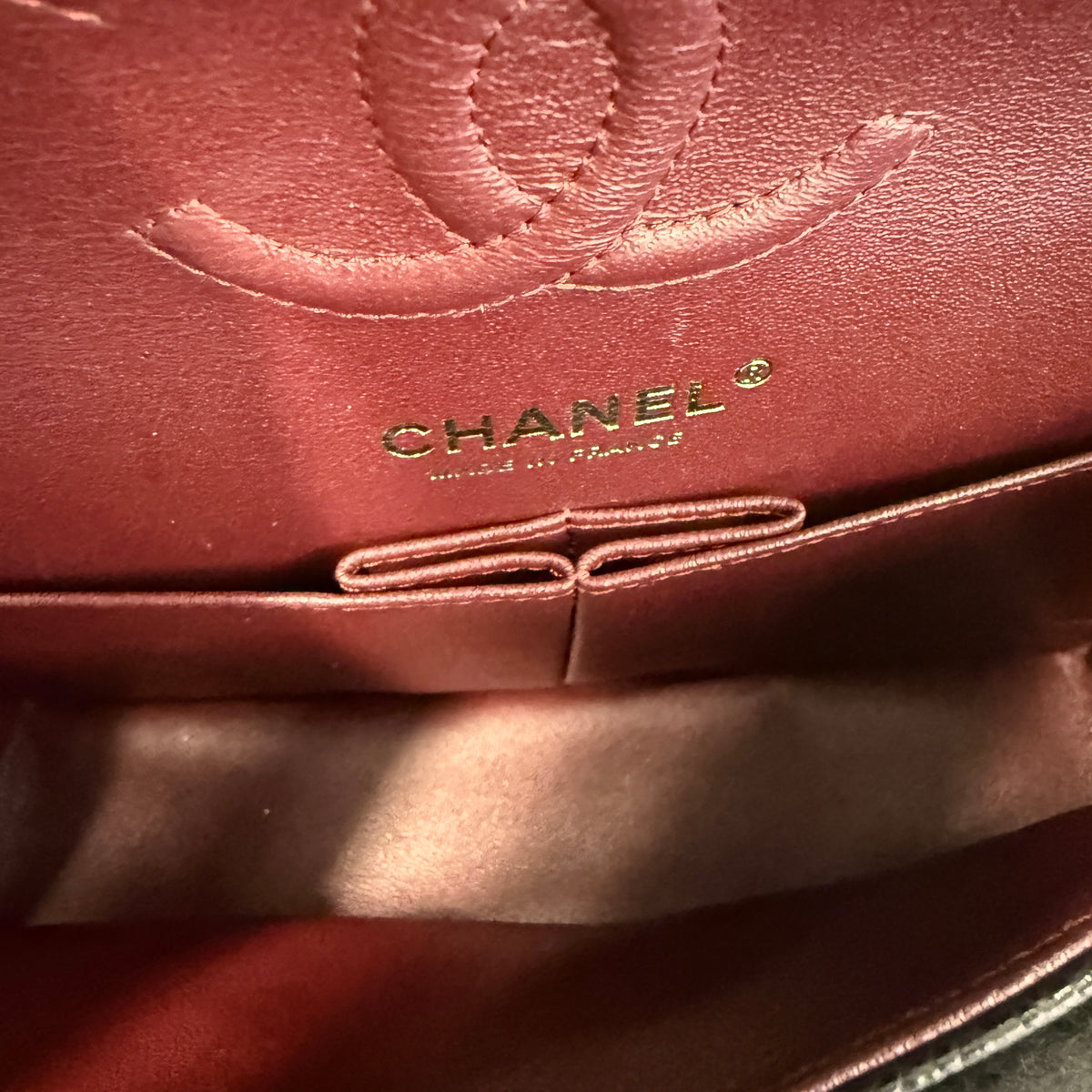 Black Quilted Caviar Small Classic Double Flap Handbag