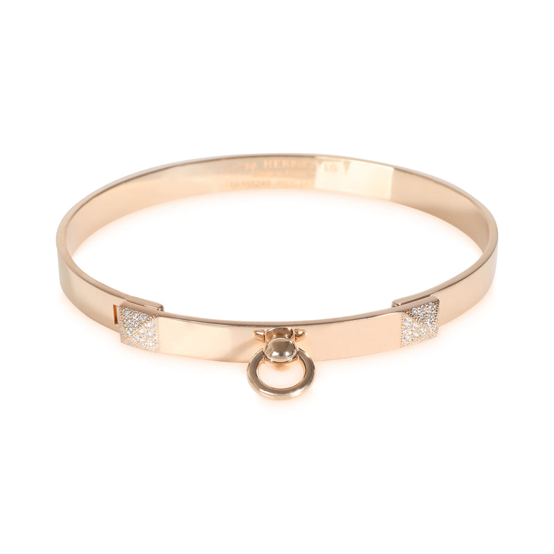 Collier De Chien Bracelet in 18K Rose Gold, .24 Ctw.