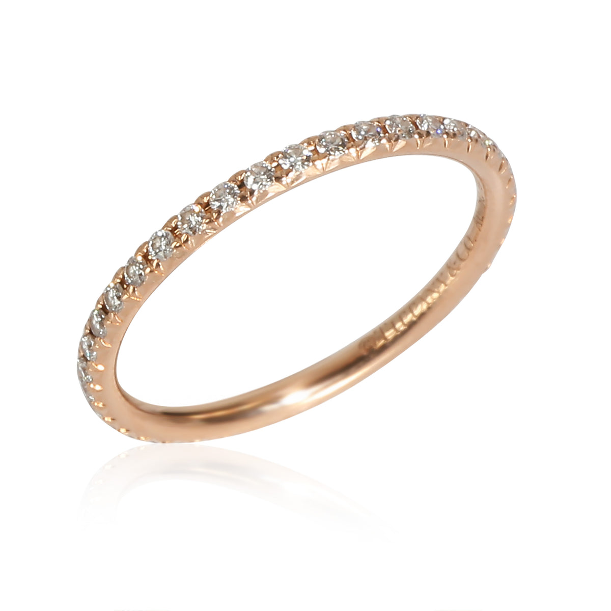 Metro Band in 18K Rose Gold, .20 CTW.