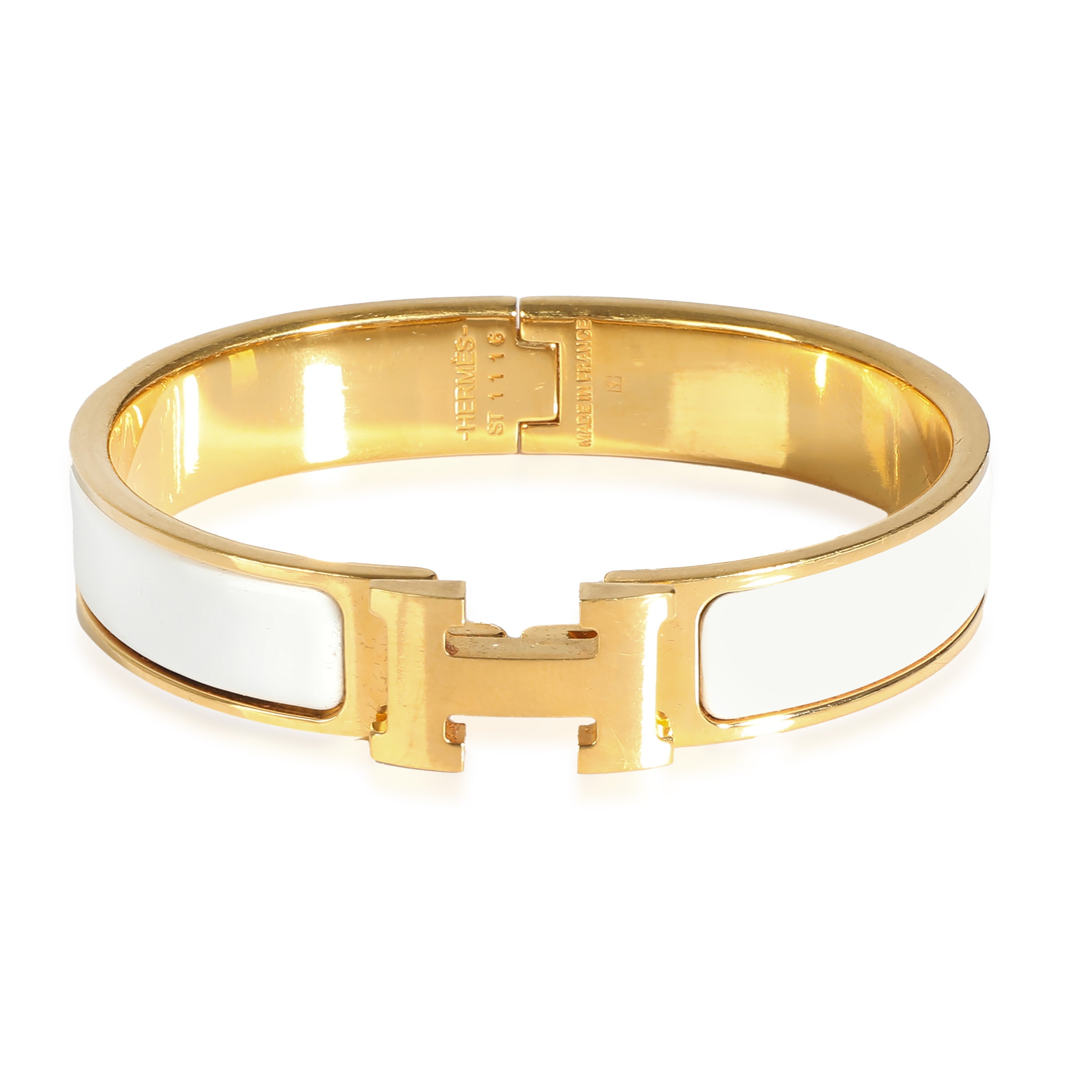 Hermès Clic H Bracelet in Gold Plated | myGemma | Item #138351