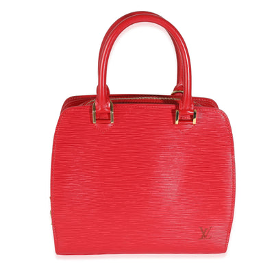 Louis Vuitton Red Epi Pont Neuf PM