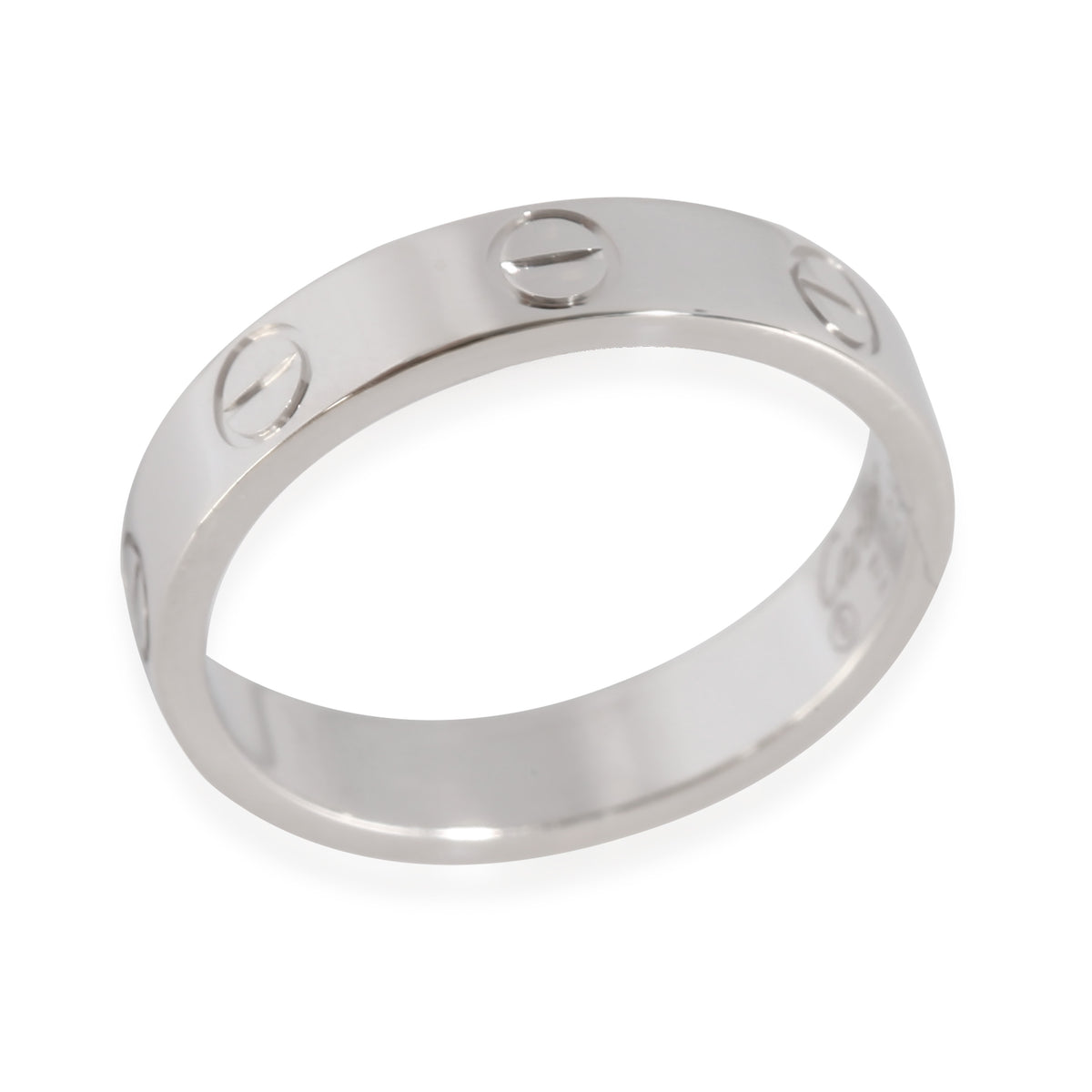 Love Wedding Band (White Gold)