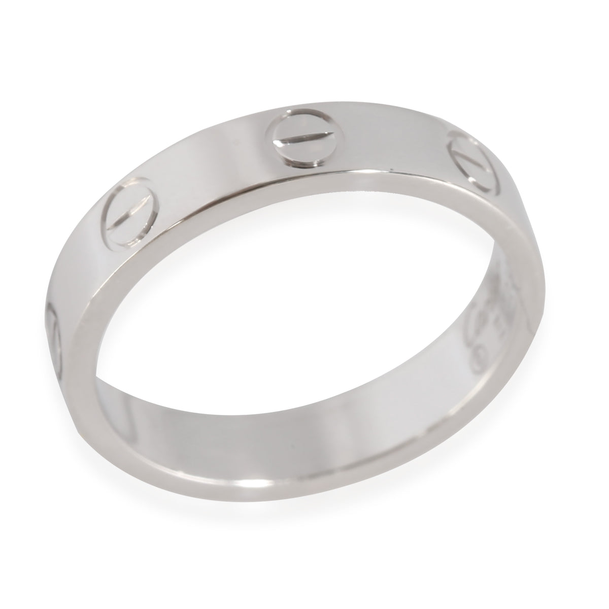 White Gold Small Model Love Ring