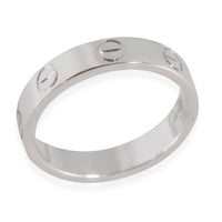 White Gold Small Model Love Ring