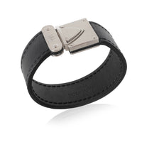 Nomade Koala Black Silver Tone Bracelet