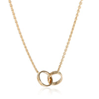 Love Fashion Necklace in 18k Yellow Gold