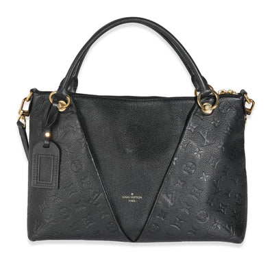 Louis Vuitton Black Monogram Empreinte V Tote MM