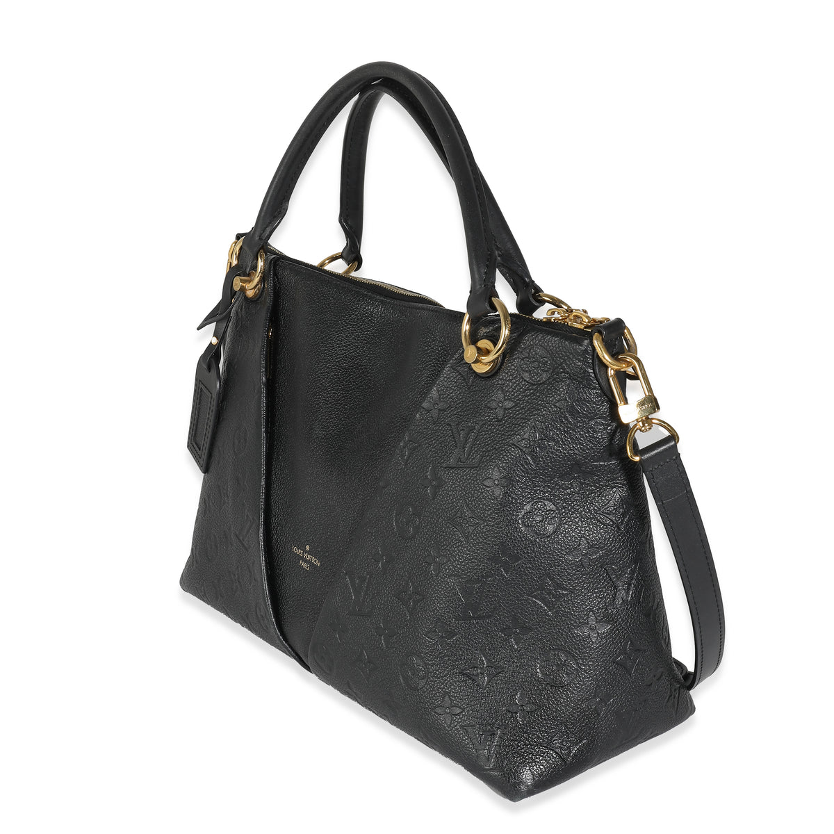 Louis Vuitton Black Monogram Empreinte V Tote MM