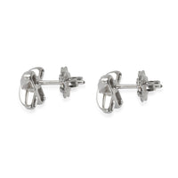 Vintage Earrings in  White Gold 0.35 CTW