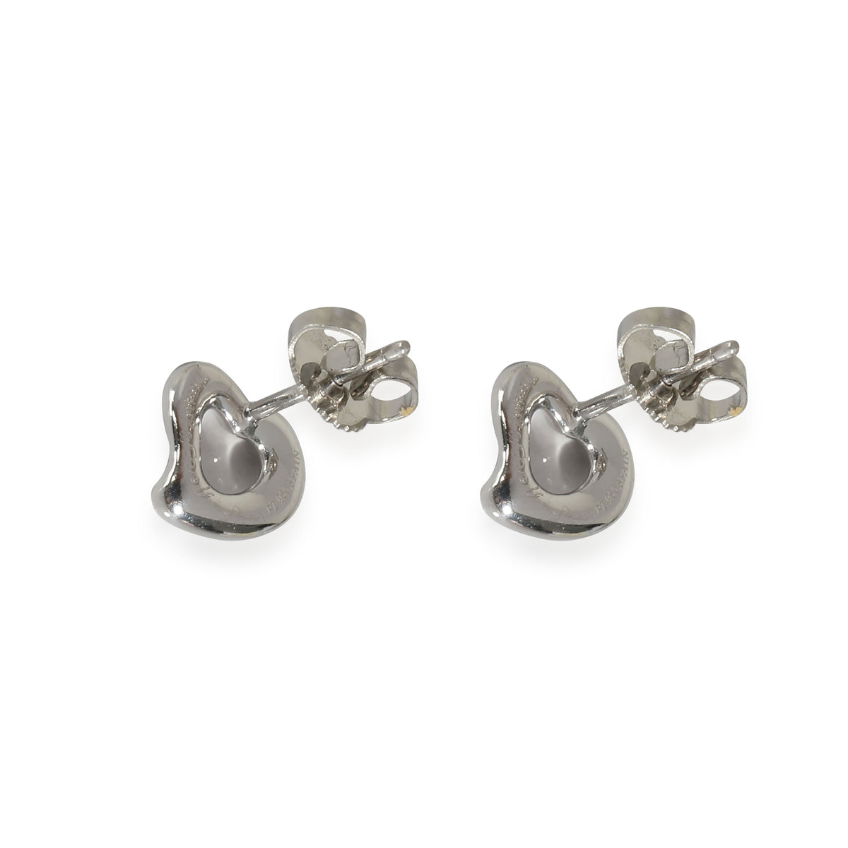 Elsa Peretti Earrings in Platinum 0.08 CTW