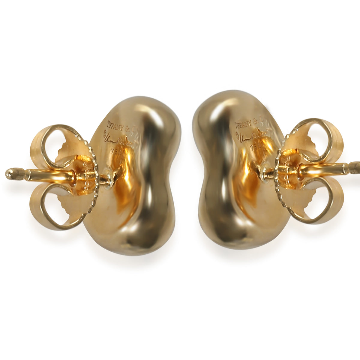 Elsa Peretti Earrings in 18k Yellow Gold