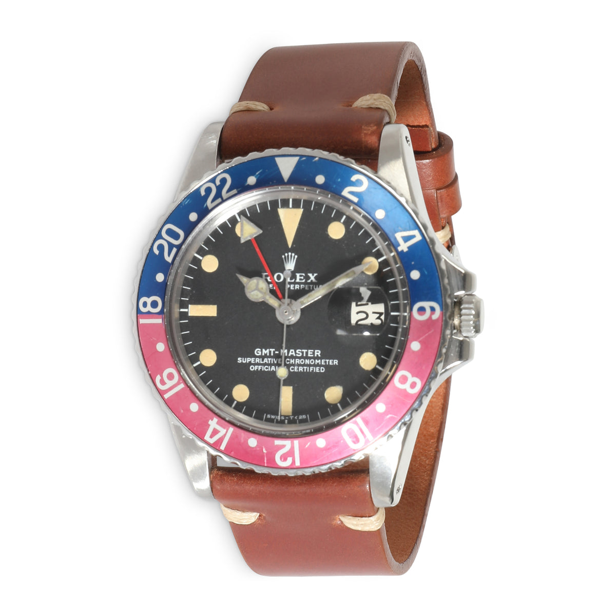 GMT-Master 1675 Mens Watch in  Stainless Steel