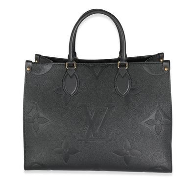 Louis Vuitton Black Empreinte Onthego MM