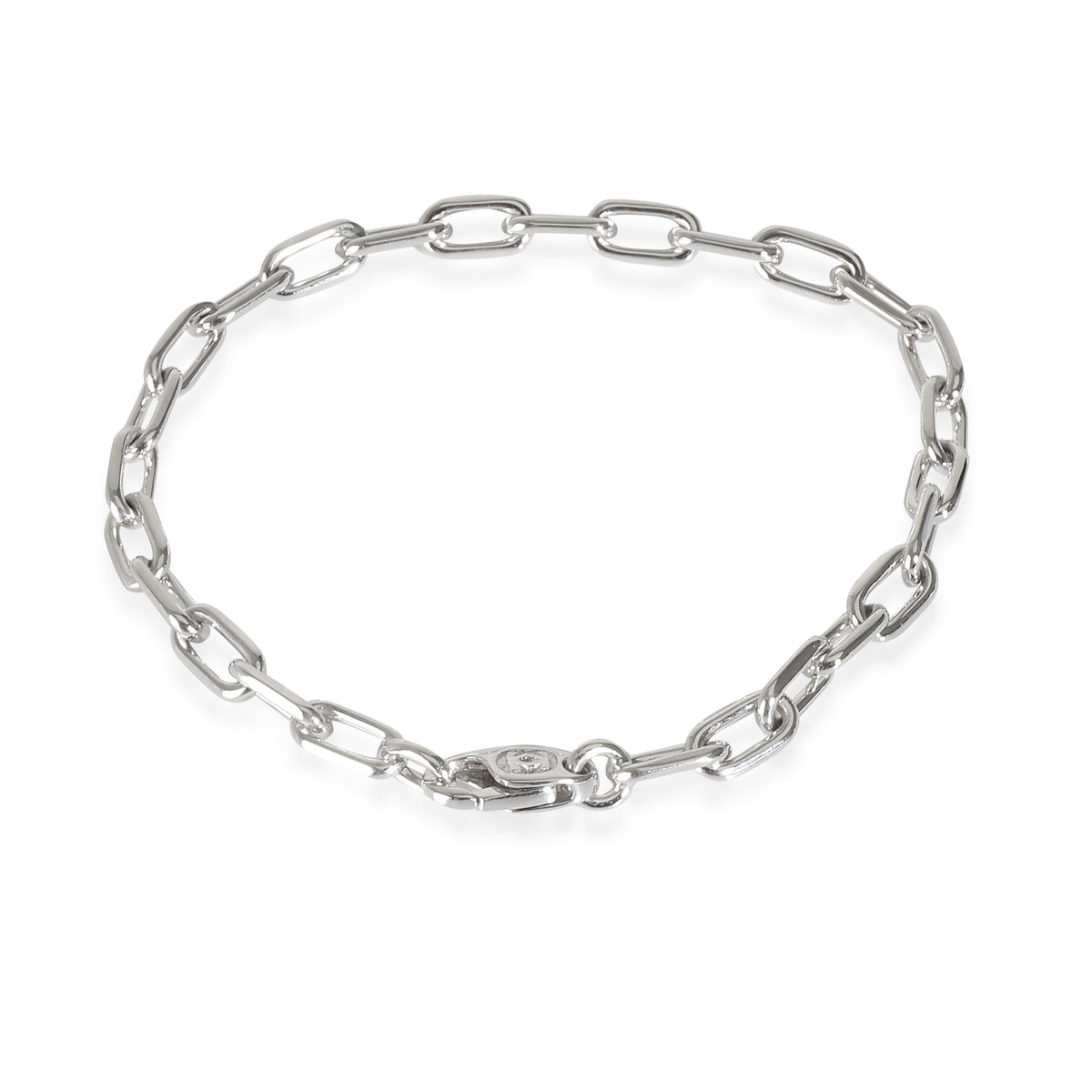 Cartier Chain Collection Bracelet in 18K White Gold