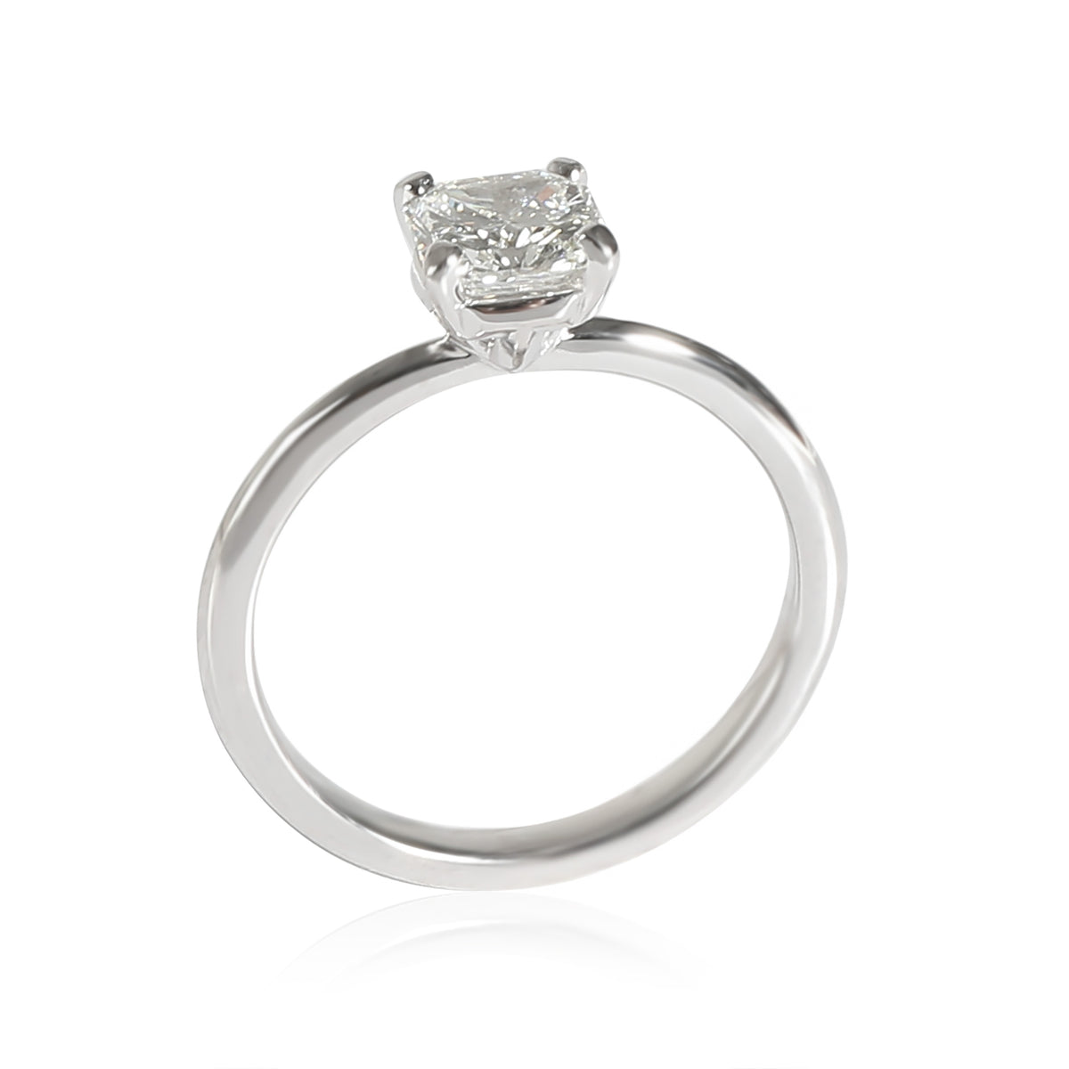 Tiffany True Engagement Ring in  Platinum 0.60 CTW H VS1