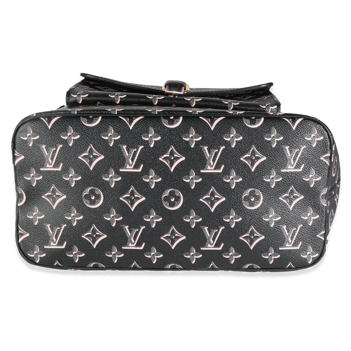 Black Pink Monogram Canvas Fall For You Neverfull MM