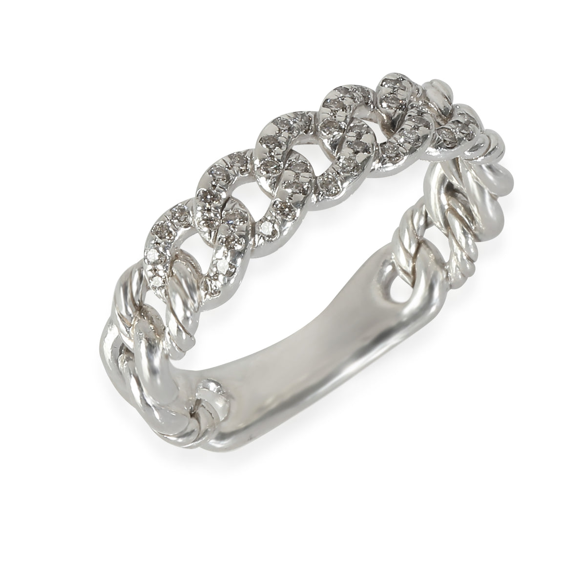 Belmont Collection Band in  Sterling Silver 0.21 CTW