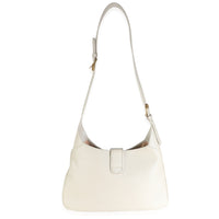 White Leather Large Aphrodite Hobo