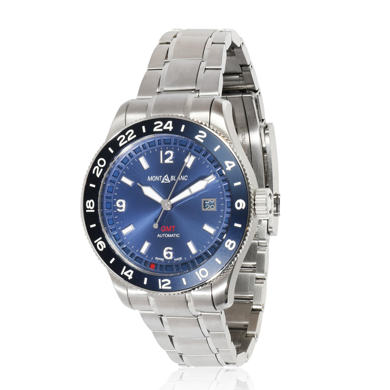 1858 GMT 129616 Men's Watch in Stainless Steel and Titanium