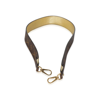 Louis Vuitton Gold Epi Monogram Canvas Bandouliere Strap