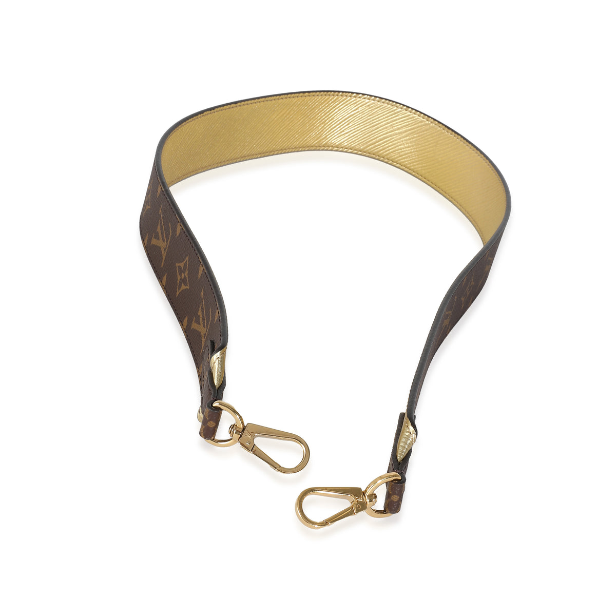 Louis Vuitton Gold Epi Monogram Canvas Bandouliere Strap