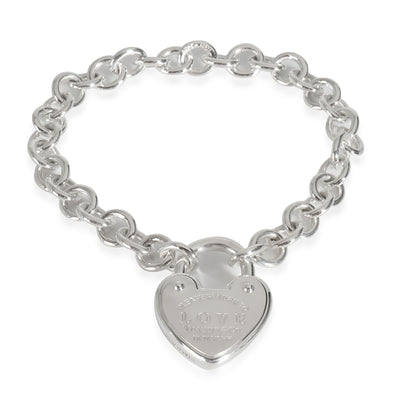 Return To Tiffany Love Lock Bracelet in Sterling Silver