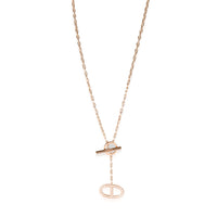 Chaine dancre Fashion Necklace in 18k Rose Gold 0.3 CTW