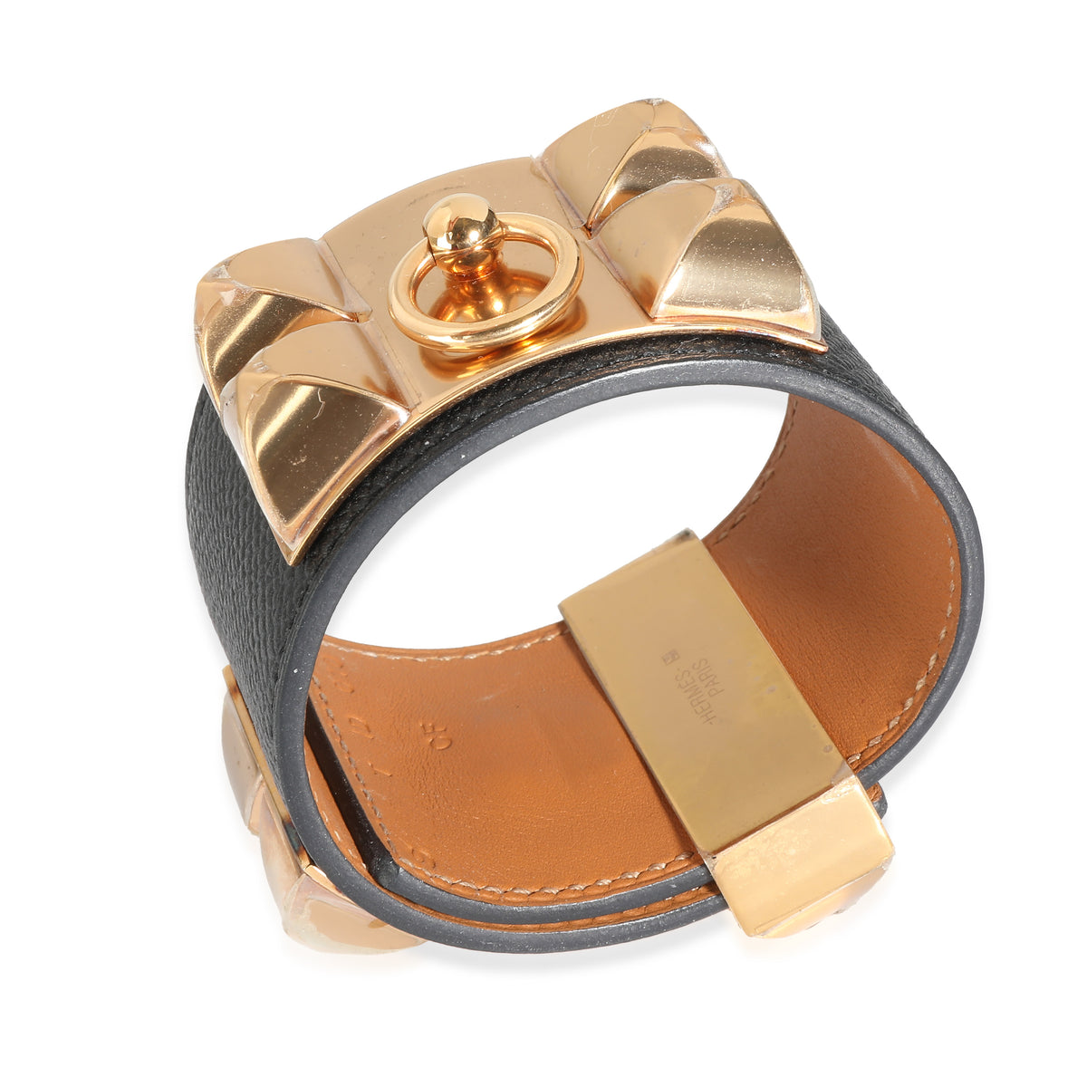 Hermès Collier De Chien Bracelet in  Gold Plated 120.86 CTW