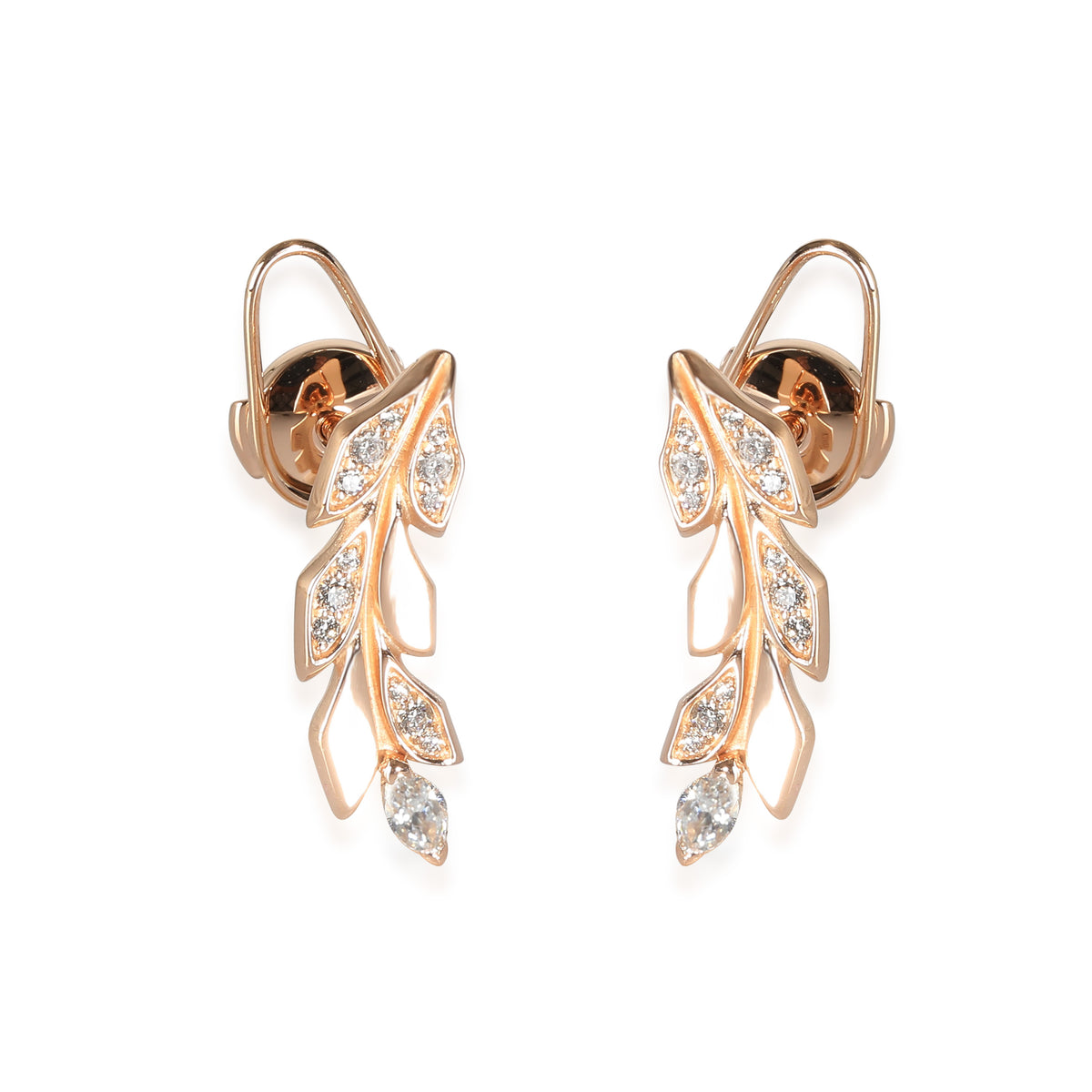 Victoria Earrings in 18k Rose Gold 0.33 CTW