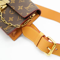 Monogram Canvas S Lock Belt Pouch